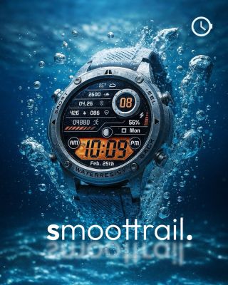 Certifikace IP69/5ATM a robustní konstrukce zaručují odolnost proti vodě, prachu i dešti, takže se na hodinky můžete...